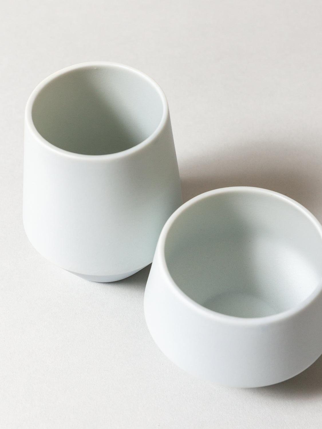 Frustum Tea Cup - White - Image 4